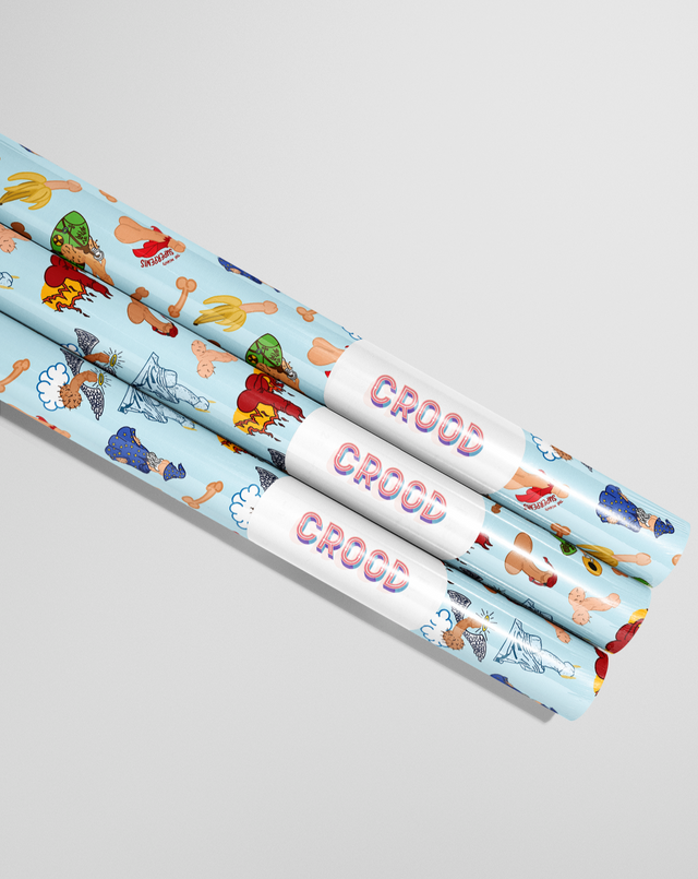SuperDicks Christmas Wrapping Paper